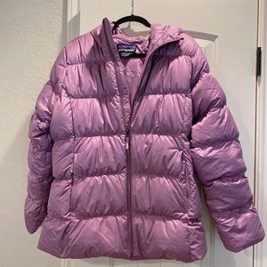 Patagonia down jacket with hoodie 700 fill